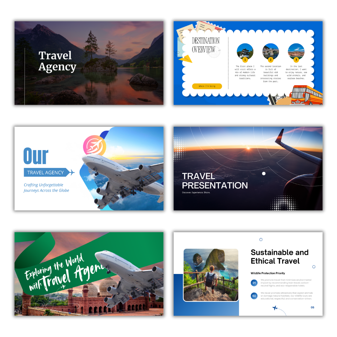 5 Premium Travel Presentation Intro Videos (Ready-to-Use | Canva Editable)