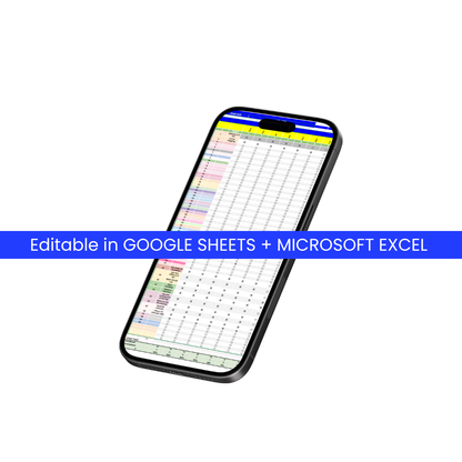 The Ultimate 1-Year Habit Tracker Spreadsheet (Google Sheets + Excel Template)