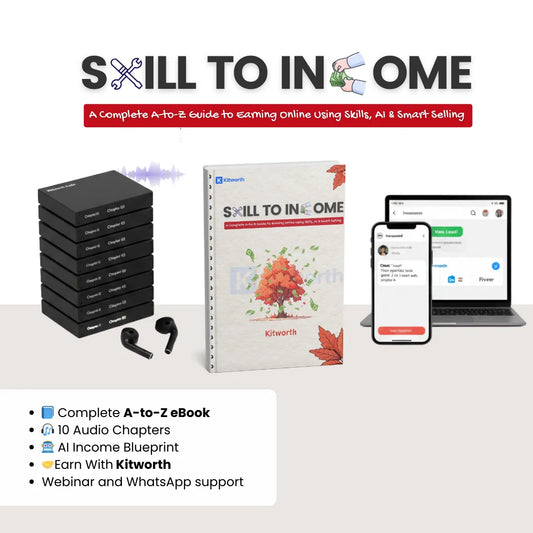 Online Earning Blueprint | eBook, Audio, Webinar & Support