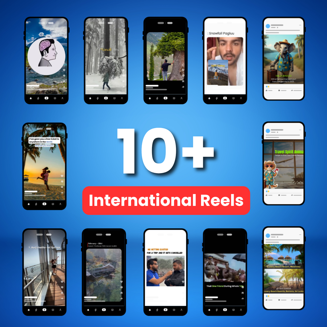 ✈️ Travel Content Pack 3 – “Social-Ready Edition