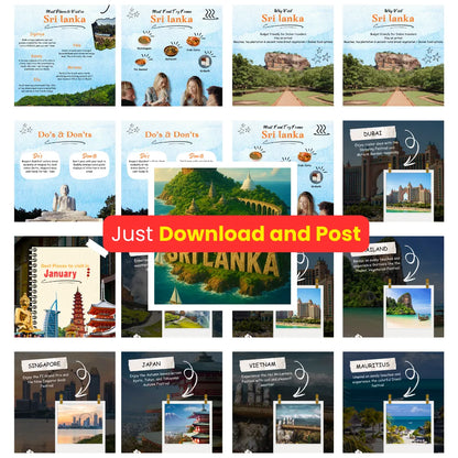 ✈️ Travel Monthly Content Pack – January Edition
