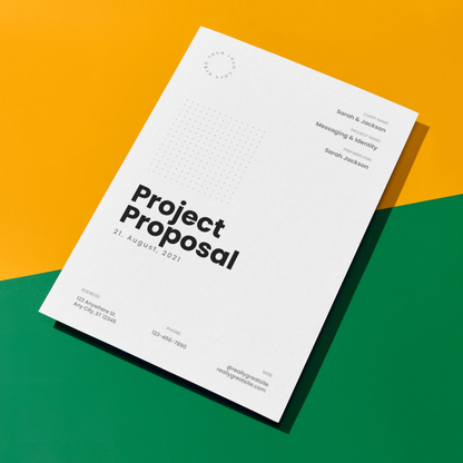 Professional Proposal Template (Editable, Instant Download) 💼